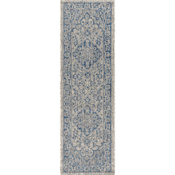 Rozetta Boho Medallion Textured Weave Indoor/outdoor Area Rug